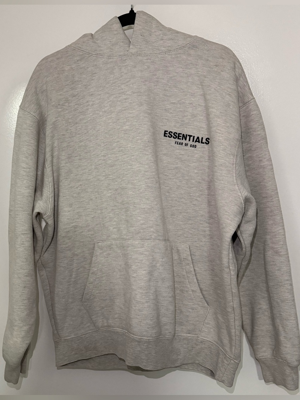 Fear of God Essentials - Gray Pullover Hoodie (Size L)